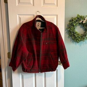 Banana Republic plaid coat size L